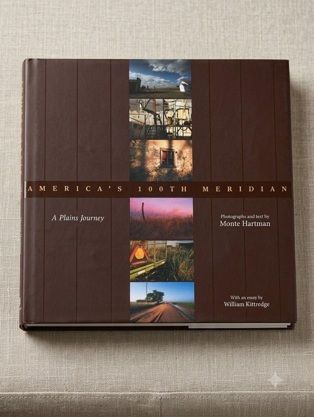 NWT America's 100th Meridian: A Plains Journey Hardcover Coffee Table Book